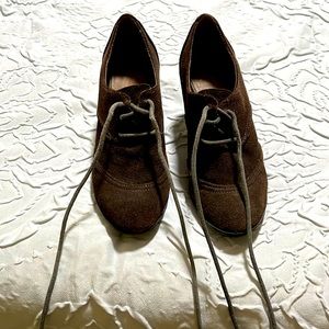 Suede shoes